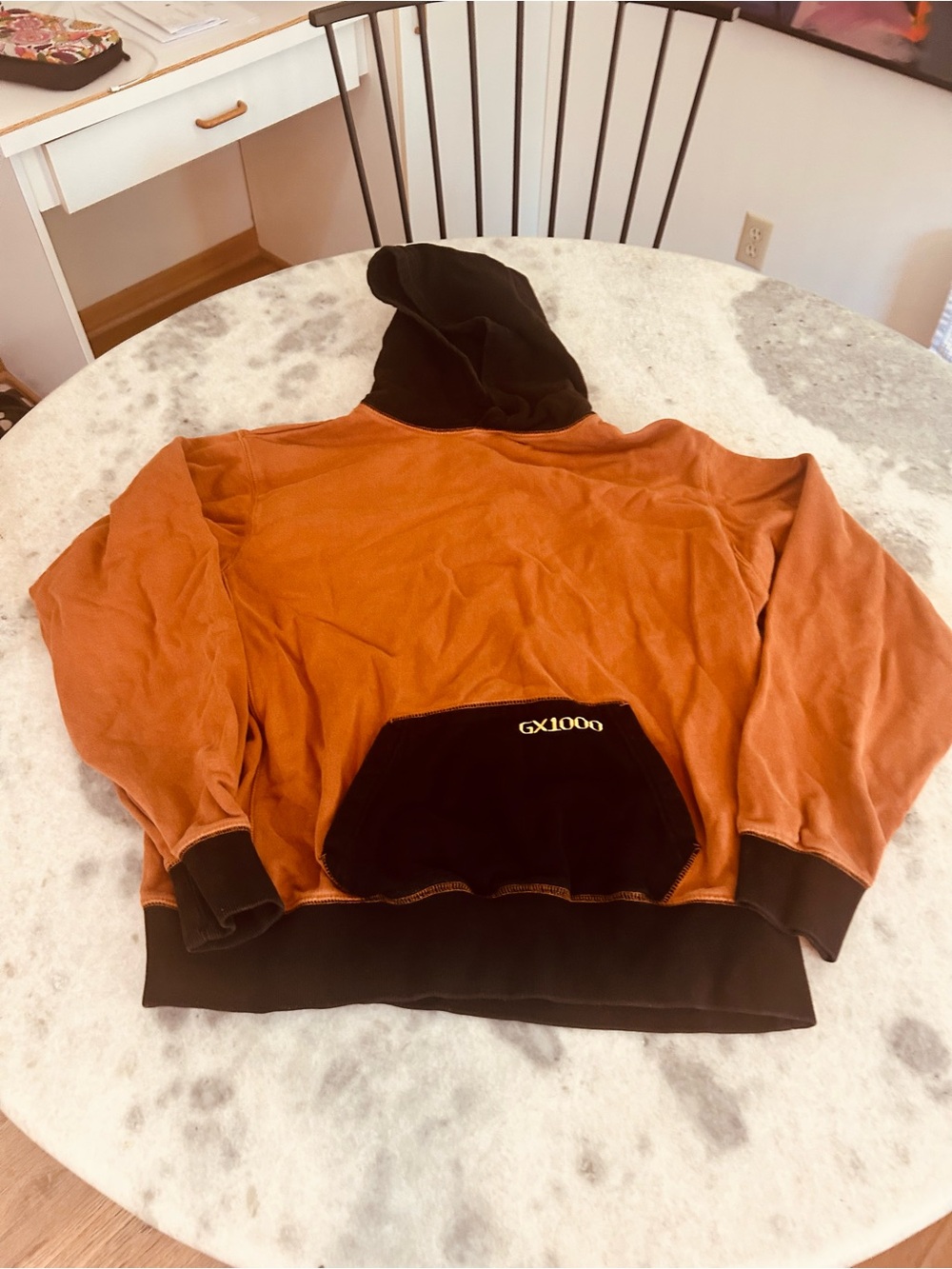 Men's GX1000 Skateboards Heavyweight Hoodie Size Medium